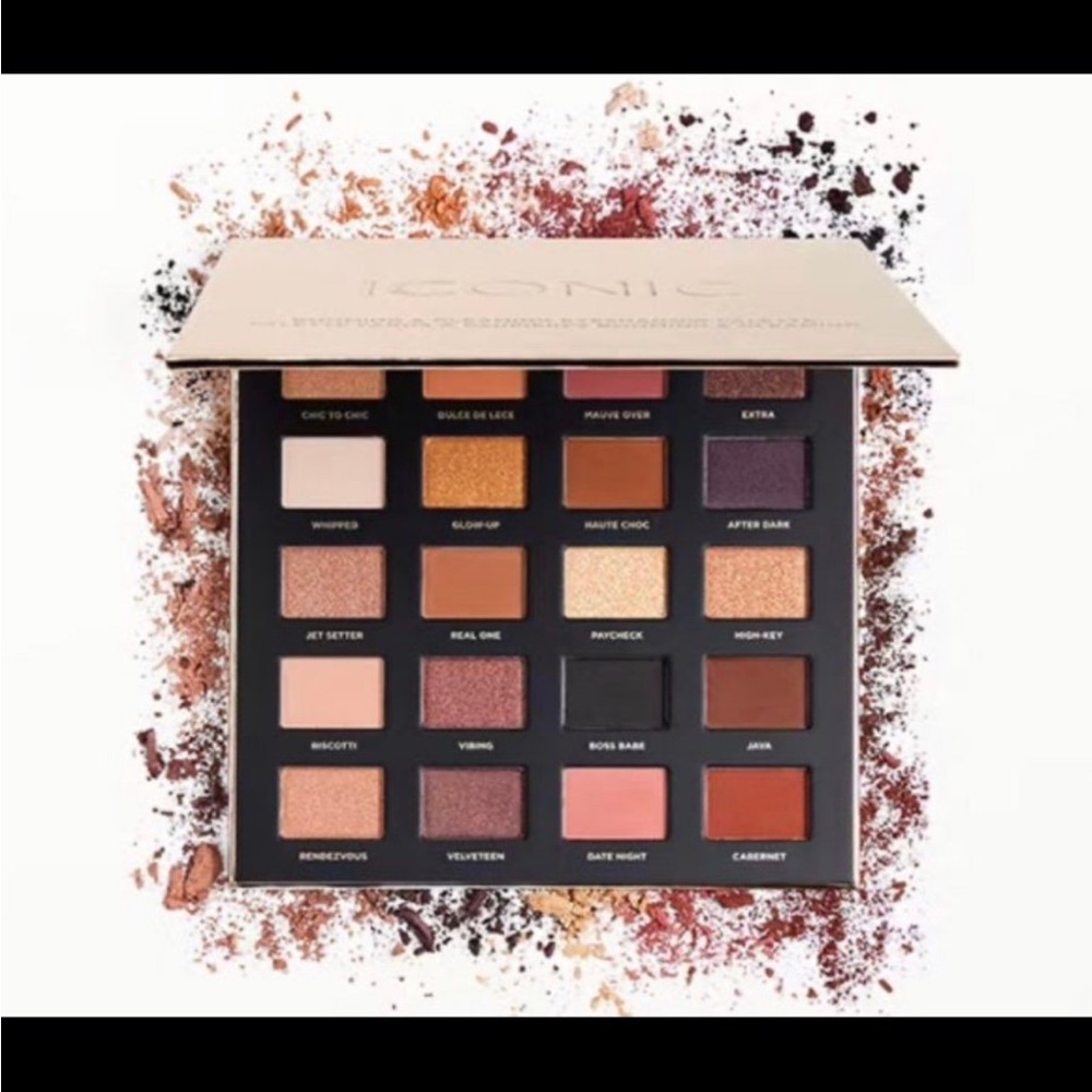 ICONIC London Eyeshadow Palette - Rich Browns and Warm Tones